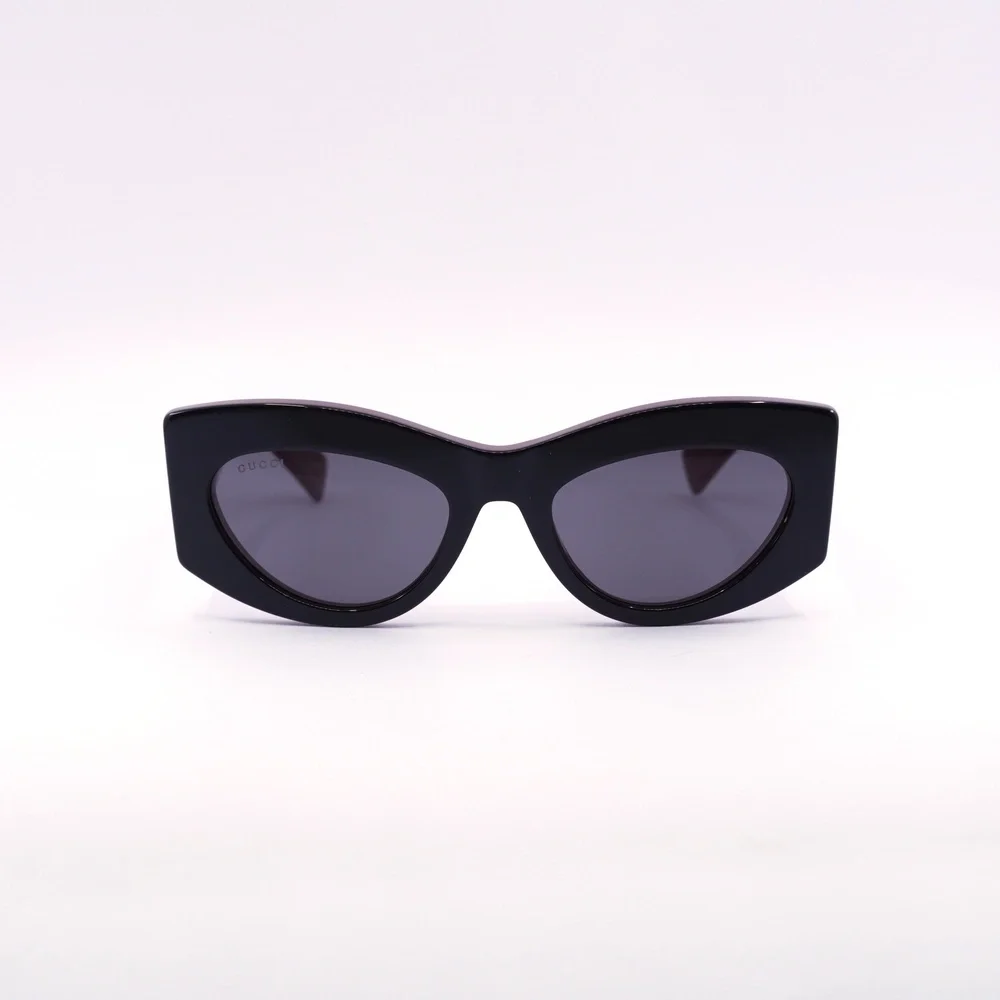 NWT Gucci GG1843S-006-53 Black On 53mm Sunglasses